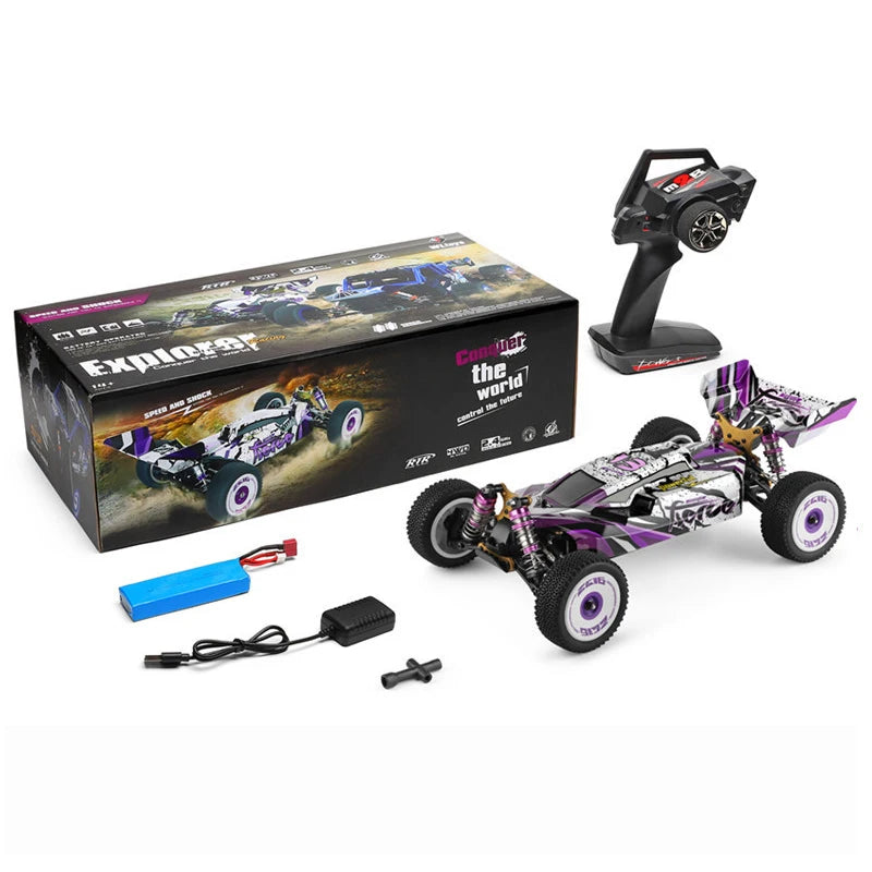 Hotsale  Wltoys 124019 1:12 2.4G 4WD Electric Crawler 55KM/H High Speed Fast Remote Control RC Cars Hobby for Adult