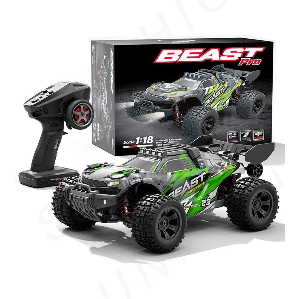 2025 BEAST SG118 Pro 1/16 Fast Cars 2.4G Remote Control Racing Toys for Kids Sport High Speed RC Car 4x4 60KM/H Gyro