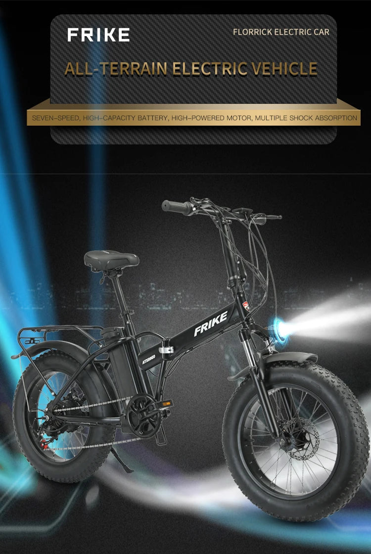20 inches 36 volts 48 volts, electric mountain bike, electric wide tire bike, electric folding bike, road off road