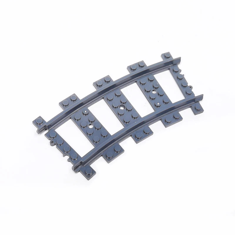 Train Track Combination, Cross Railway Building Block Scene, DIY Urban Railway Accessories, Children's Gifts and Toys