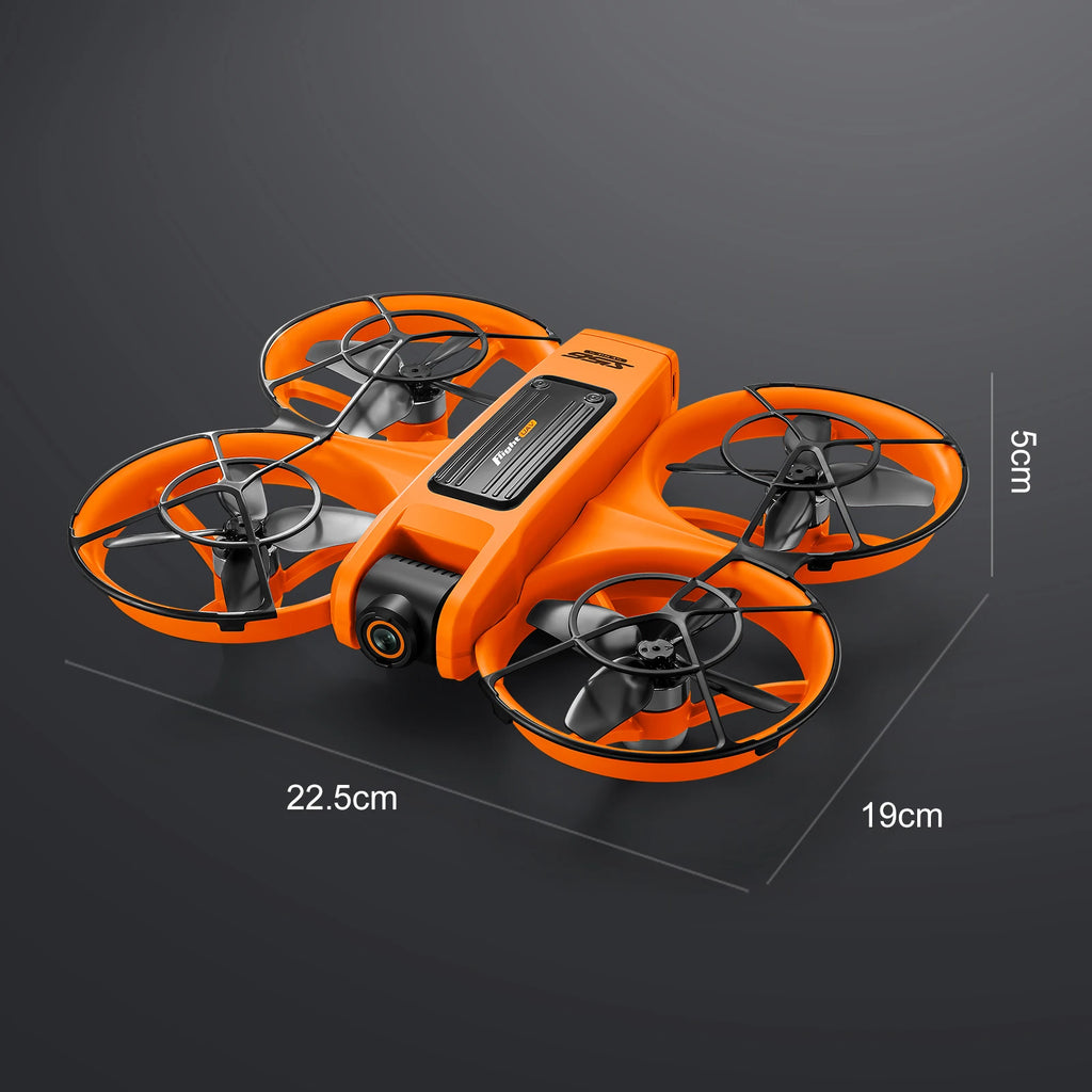 S156 RC Crossing Drone Aerial Vehicle With HD Display Screen Four Axis Brushless Optical Flow Remote Control Aircraft Large Size
