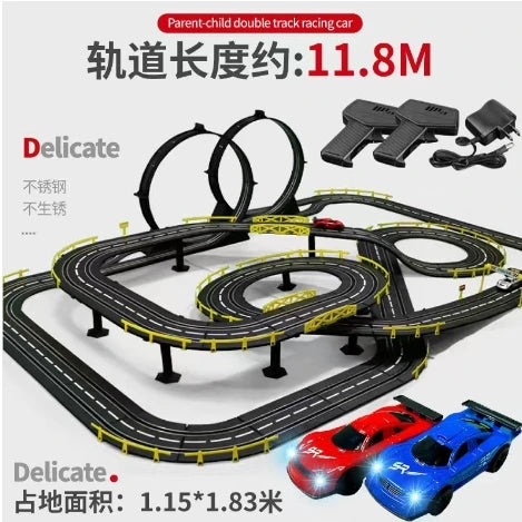 Hot selling electric remote-controlled track racing toys for large-scale track competitions 8-10 parent-child interactive toys