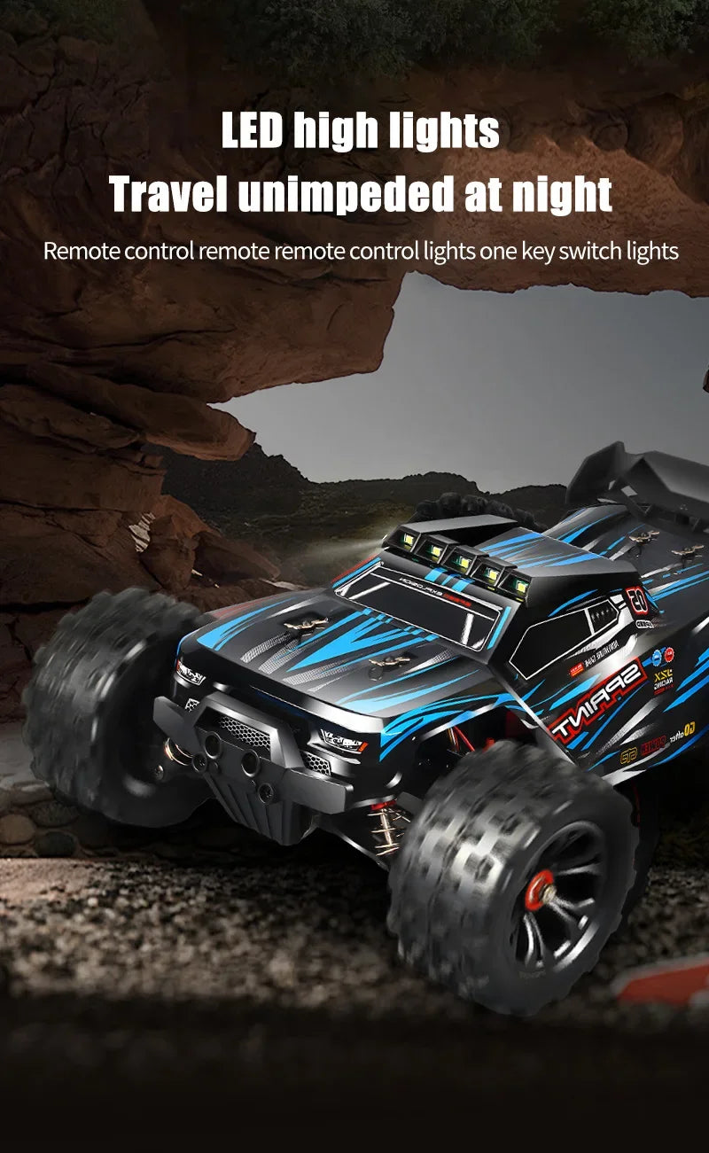 4WD 1:16 85KM/H Super Brushless 50KM/H Brushed RC Car 4x4 Off Road Remote Control High Speed Drift Racing Truck Toy Kids Adults