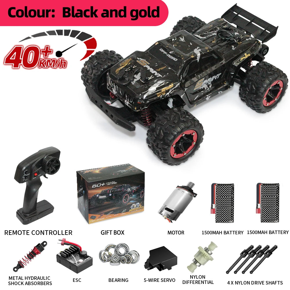 remote control car Four-wheel drive high-speed car 60km/h off-road remote cars Suitable for adults or children over 14 years old