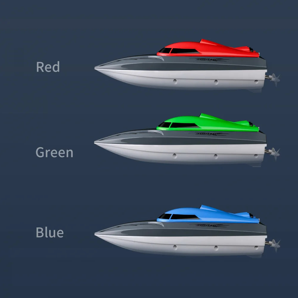 Rc Boat 20Km/h Remote Control Speedboat Dual Motor Radio-Controlled Racing Ship for Pools and Lakes Simulated Model Kids Gift