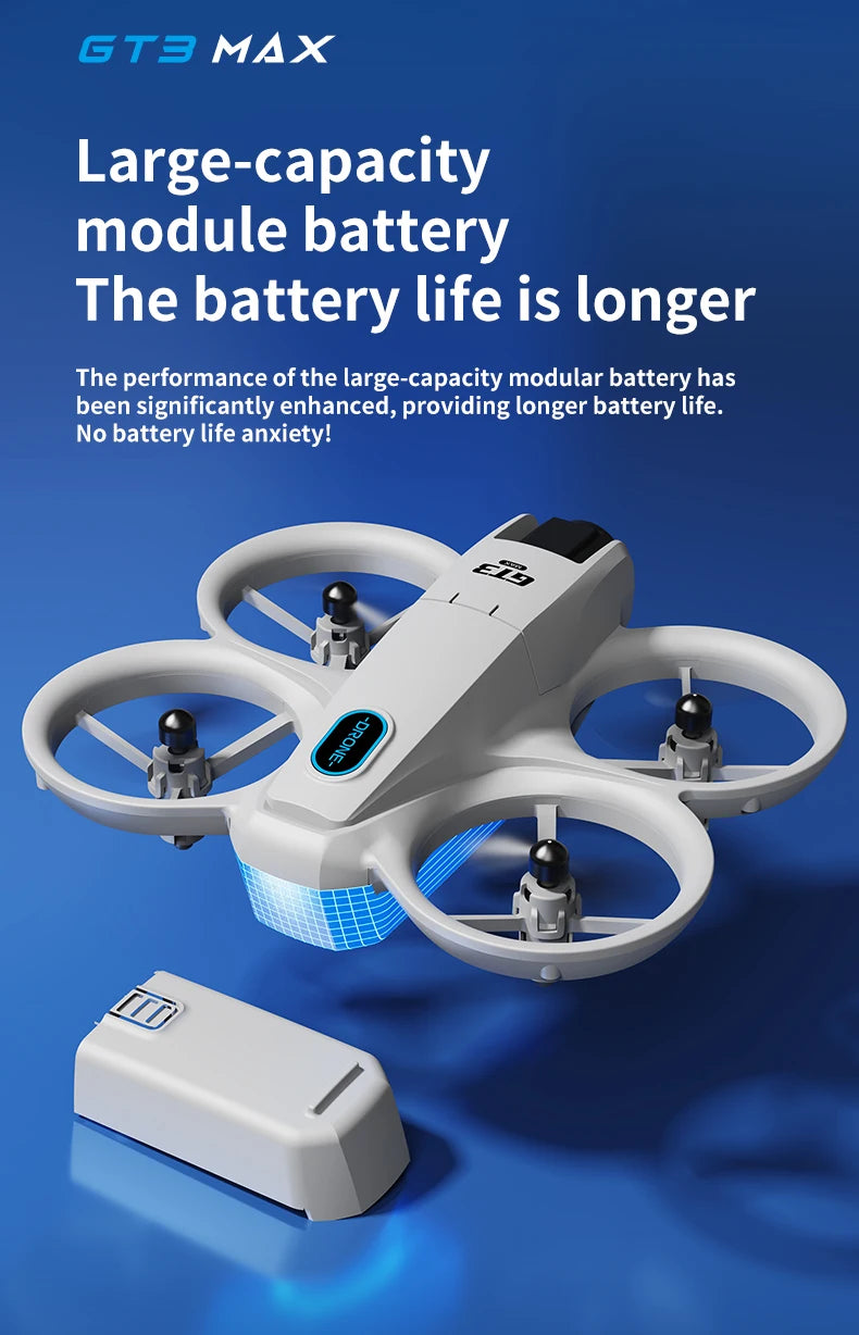 GT3 MAX Mini Drone 5G GPS Professional 8K HD Aerial Photography Remote Control Aircraft HD Dual Camera Quadcopter boy Toys Gifts