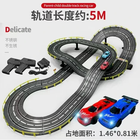 Hot selling electric remote-controlled track racing toys for large-scale track competitions 8-10 parent-child interactive toys