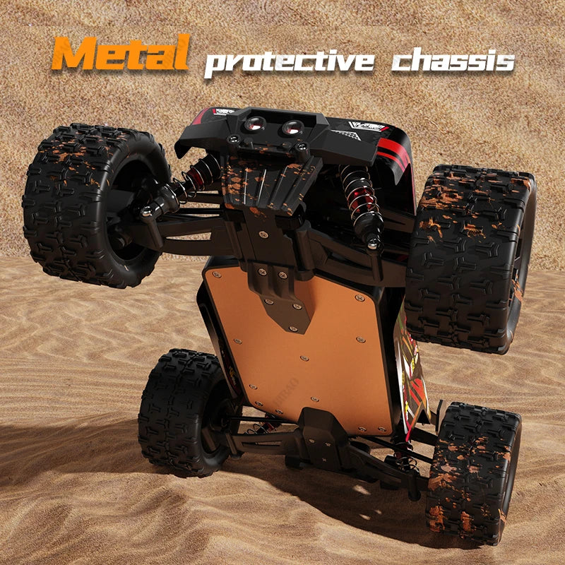 4WD 1:16 85KM/H Super Brushless 50KM/H Brushed RC Car 4x4 Off Road Remote Control High Speed Drift Racing Truck Toy Kids Adults