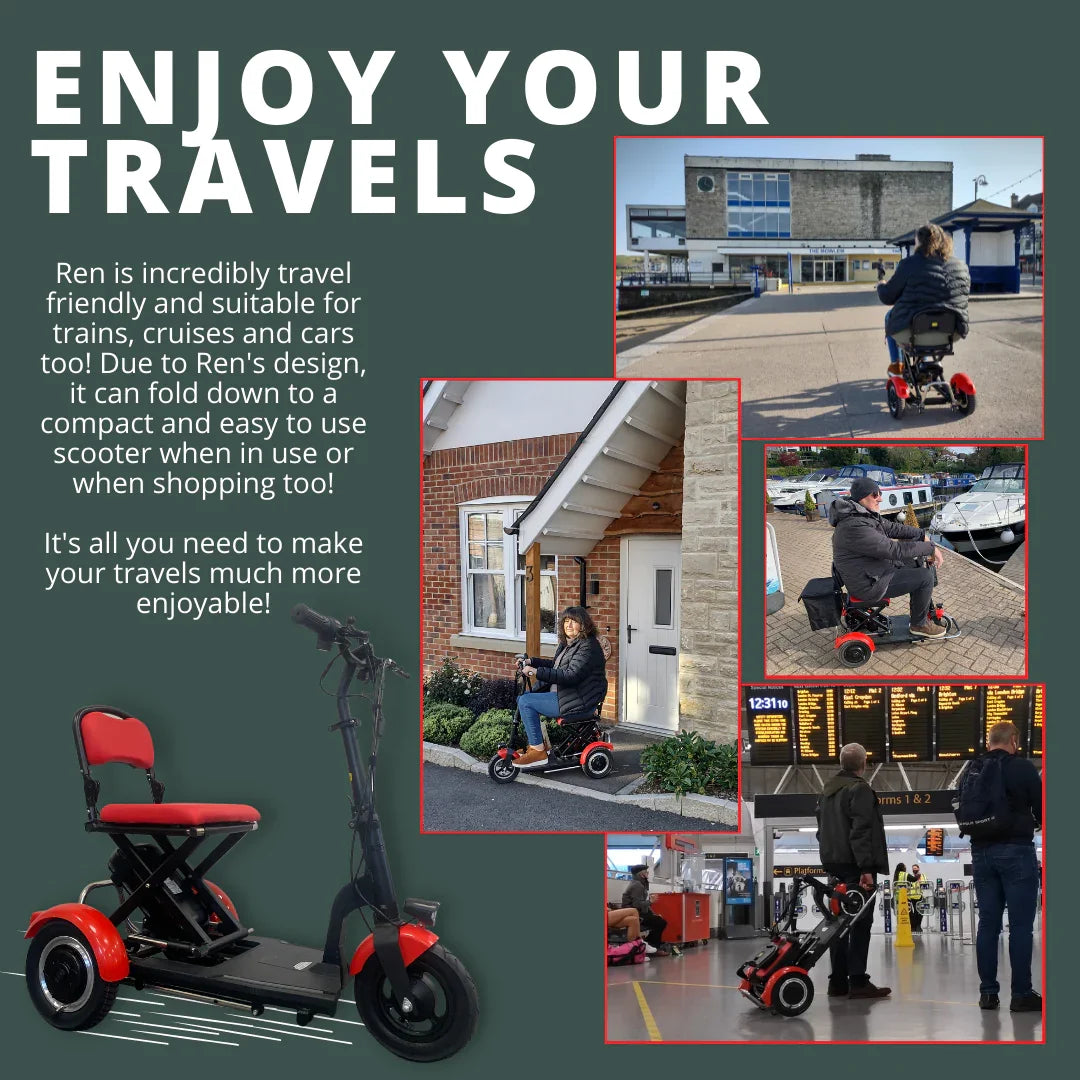 Manufactured Electric Mobility Scooter US EU Hot Selling 36V 300W 10Ah Foldable Electric Scooter Disabled Adults Elderly Scooter
