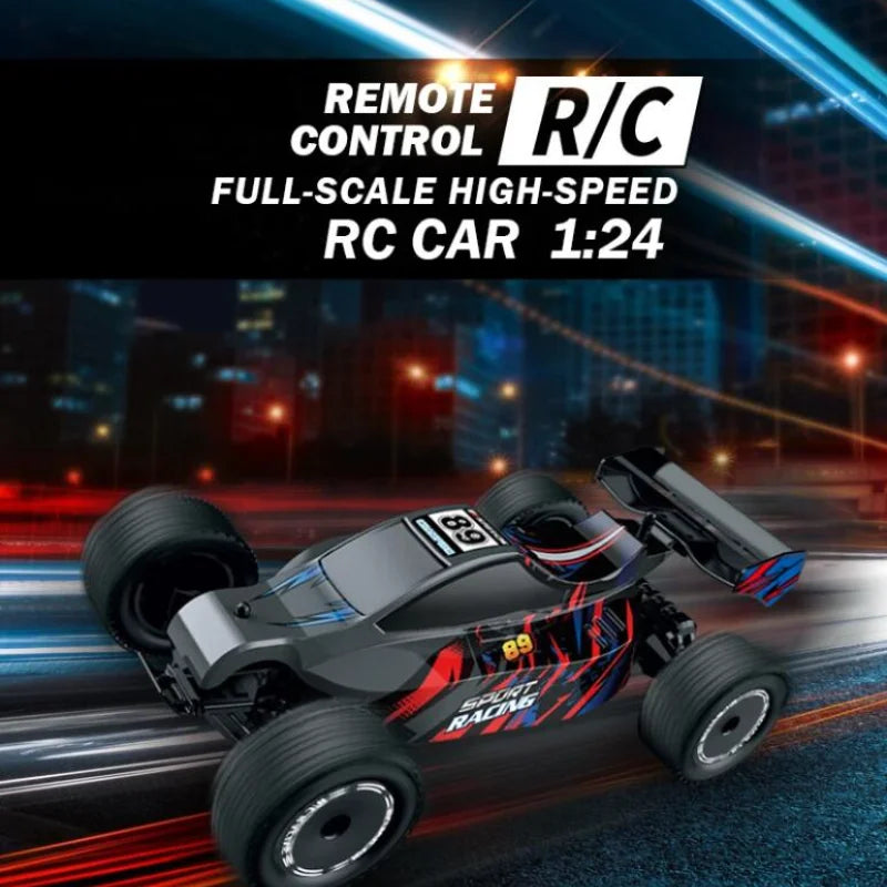 1/24 RC Car High Speed Drift Off-Road Racing Remote Control Cars Toy Kids WiFi Truck Vehicles Model Toys For Boys Children Gifts