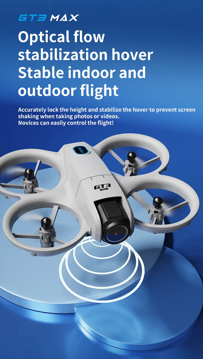 GT3 MAX Mini Drone 5G GPS Professional 8K HD Aerial Photography Remote Control Aircraft HD Dual Camera Quadcopter boy Toys Gifts