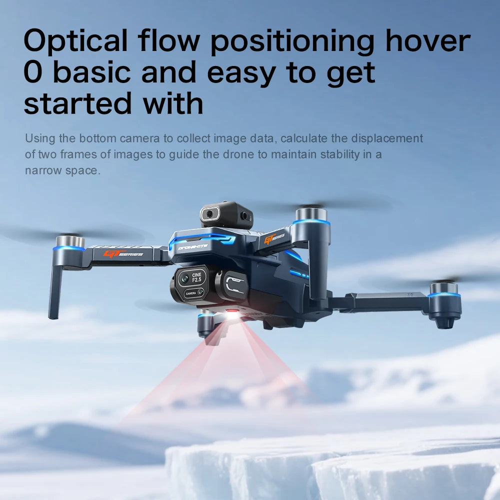 2025 New GT8 Drone GPS 8K Professional HD 360° Dual Cameras 5G WIFI Brushless Motors Obstacle Avoidance Foldable Quadcopter Toys