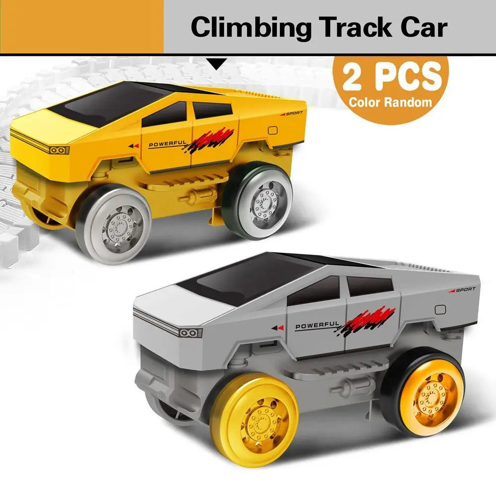 Climbing Track Track Car Train Toys Electric Railcar Puzzle Toys Electric Track Toy Mini Car Educational Kids Car Engineering