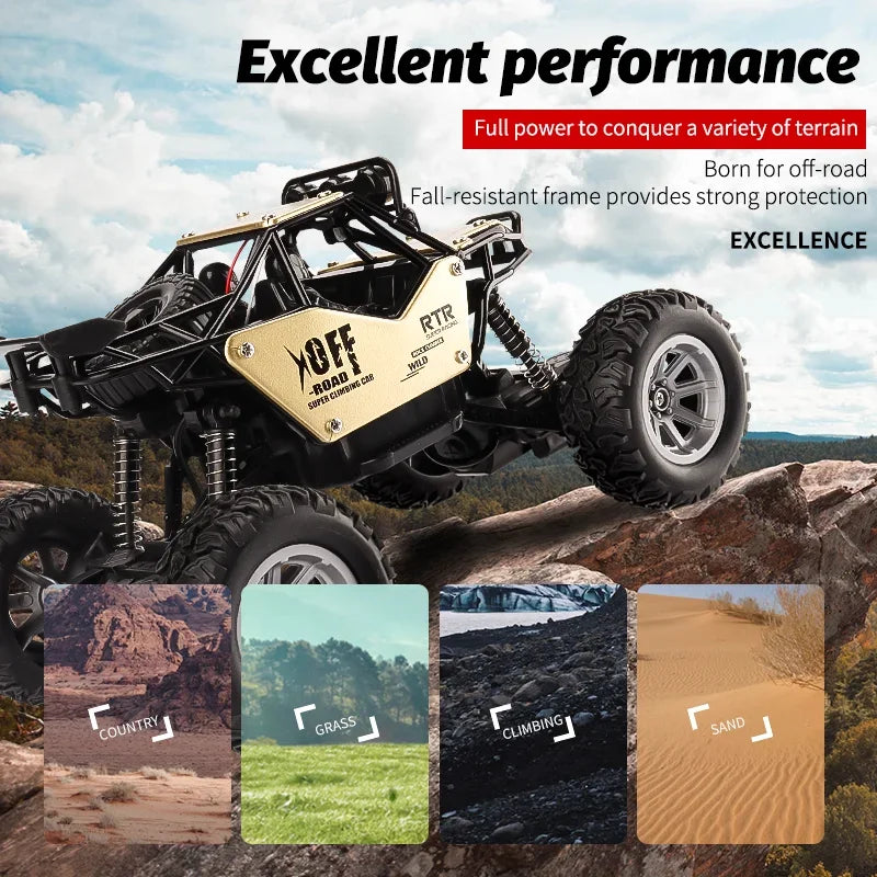 Remote Control Car 1/20 Rc Car Auto Radio Remote Control Cars Buggy Off-Road High Speed Racing Vehicle Climbing Trucks Boys Toys