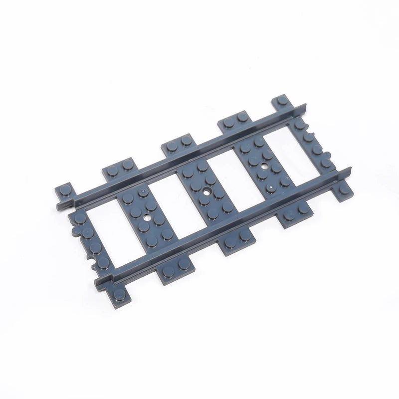 Train Track Combination, Cross Railway Building Block Scene, DIY Urban Railway Accessories, Children's Gifts and Toys