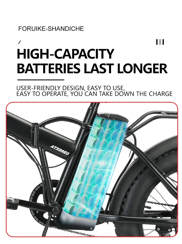 20 inches 36 volts 48 volts, electric mountain bike, electric wide tire bike, electric folding bike, road off road