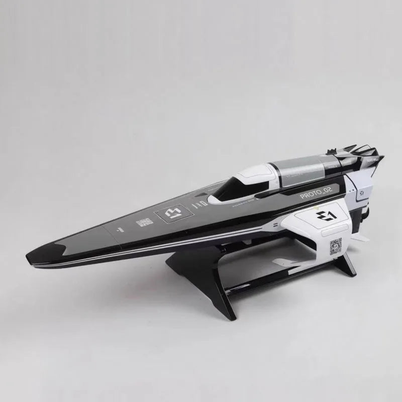 E1 Racebird Professional RC Remote Control Electric Boat High-Speed Water-Cooled Motor Hydrofoil Model Toy for Water Sports