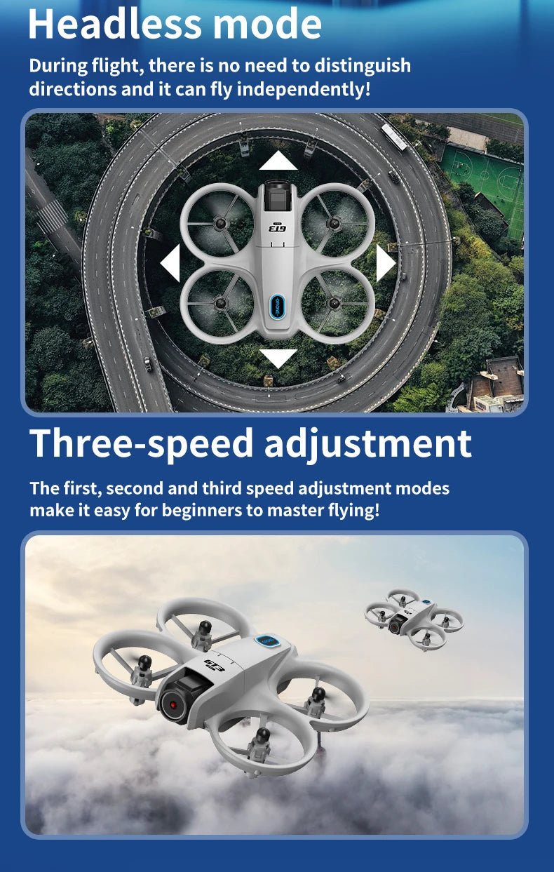 GT3 MAX Mini Drone 5G GPS Professional 8K HD Aerial Photography Remote Control Aircraft HD Dual Camera Quadcopter boy Toys Gifts