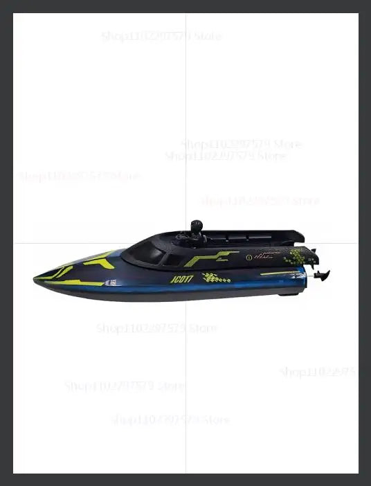 2025 JC017 RC Boat High Speed 2.4GHz Waterproof Electric Racing Toy 15 km/h Remote Control Boat for Boys Kids Teen Gift