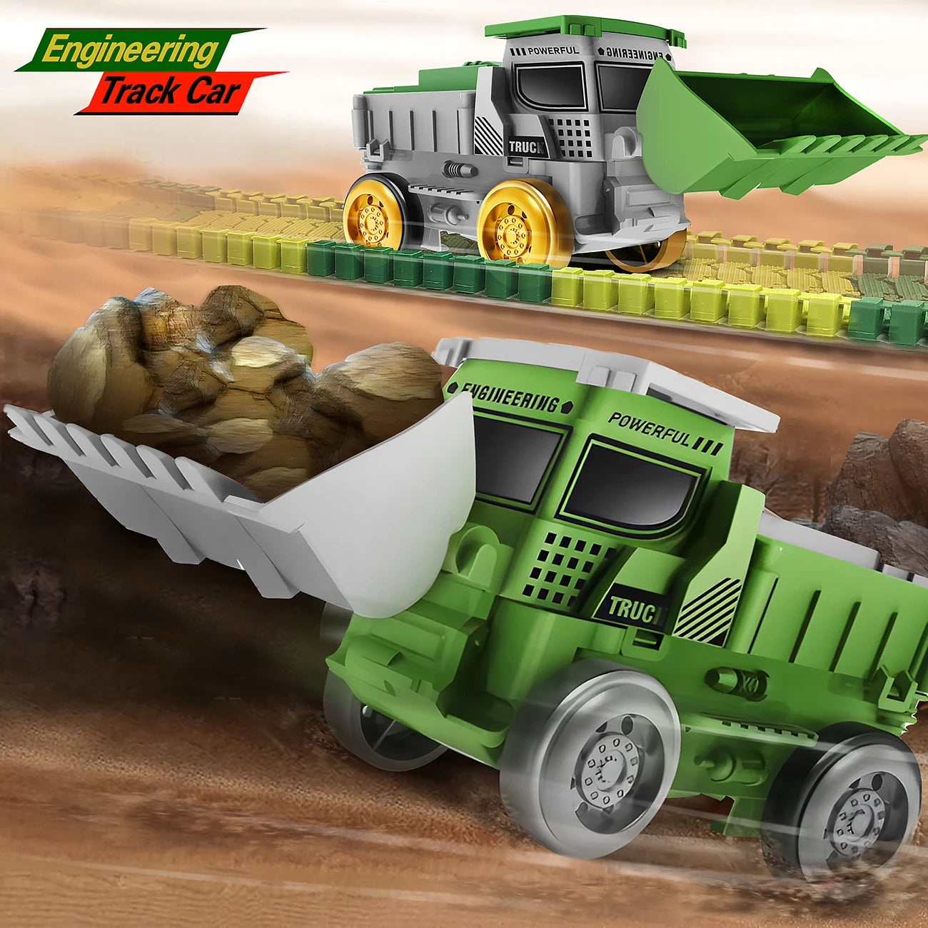 Magic Climbing electric Engineering car Racing Track dinosaur Car Flexible Educational Rail Car Puzzle Toy for Kids