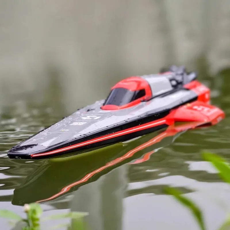 E1 Racebird Professional RC Remote Control Electric Boat High-Speed Water-Cooled Motor Hydrofoil Model Toy for Water Sports