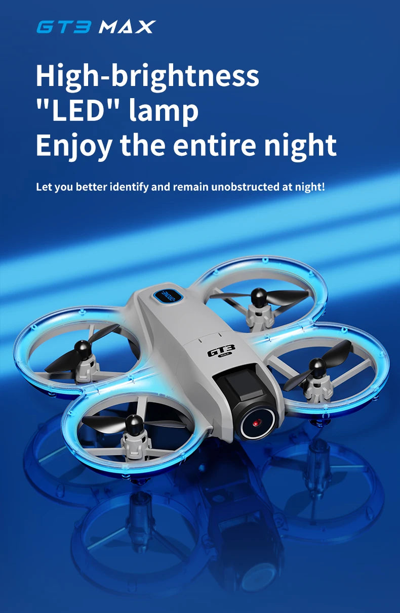 GT3 MAX Mini Drone 5G GPS Professional 8K HD Aerial Photography Remote Control Aircraft HD Dual Camera Quadcopter boy Toys Gifts
