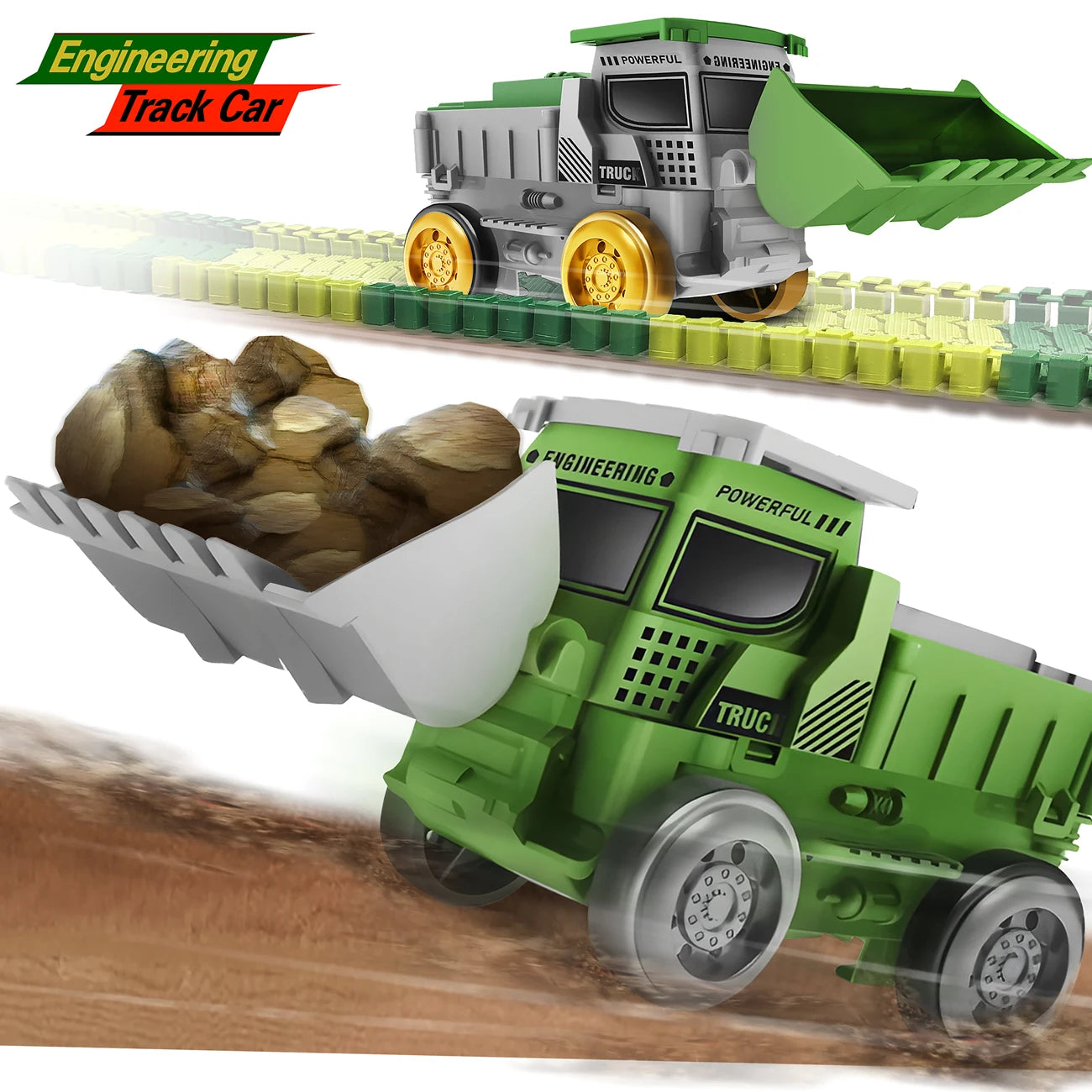 Magic Climbing electric Engineering car Racing Track dinosaur Car Flexible Educational Rail Car Puzzle Toy for Kids