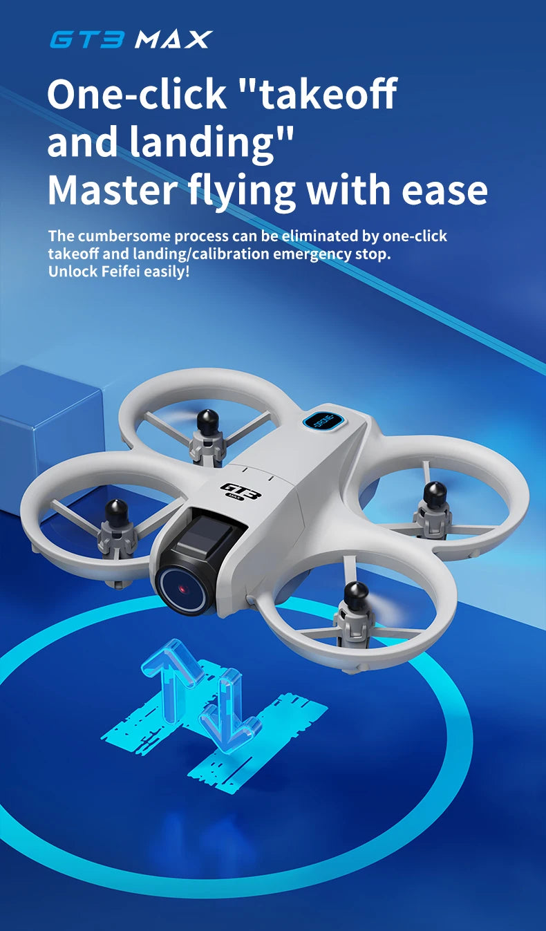 GT3 MAX Mini Drone 5G GPS Professional 8K HD Aerial Photography Remote Control Aircraft HD Dual Camera Quadcopter boy Toys Gifts