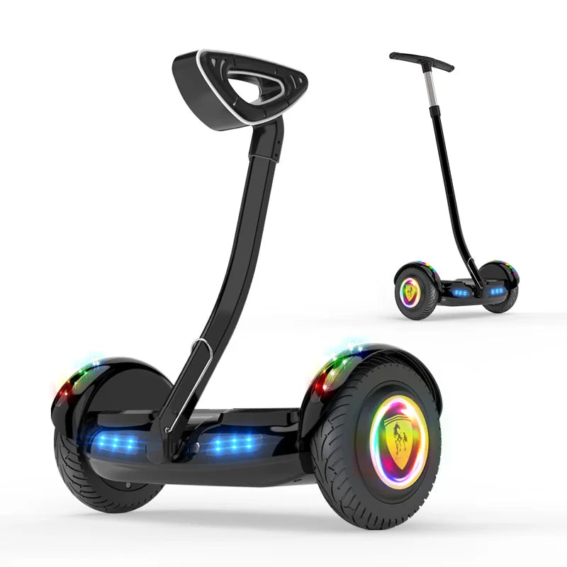 High Quality 36V Lithium Battery HoverBoard 8inch Bluetooth Self-Balancing Electric Scooter With Steering Handle