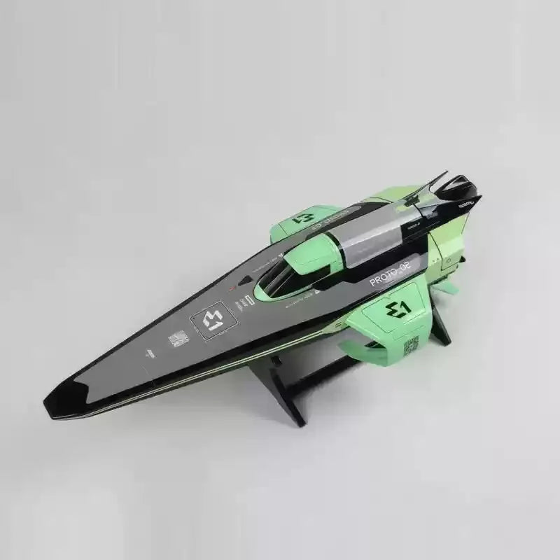 E1 Racebird Professional RC Remote Control Electric Boat High-Speed Water-Cooled Motor Hydrofoil Model Toy for Water Sports