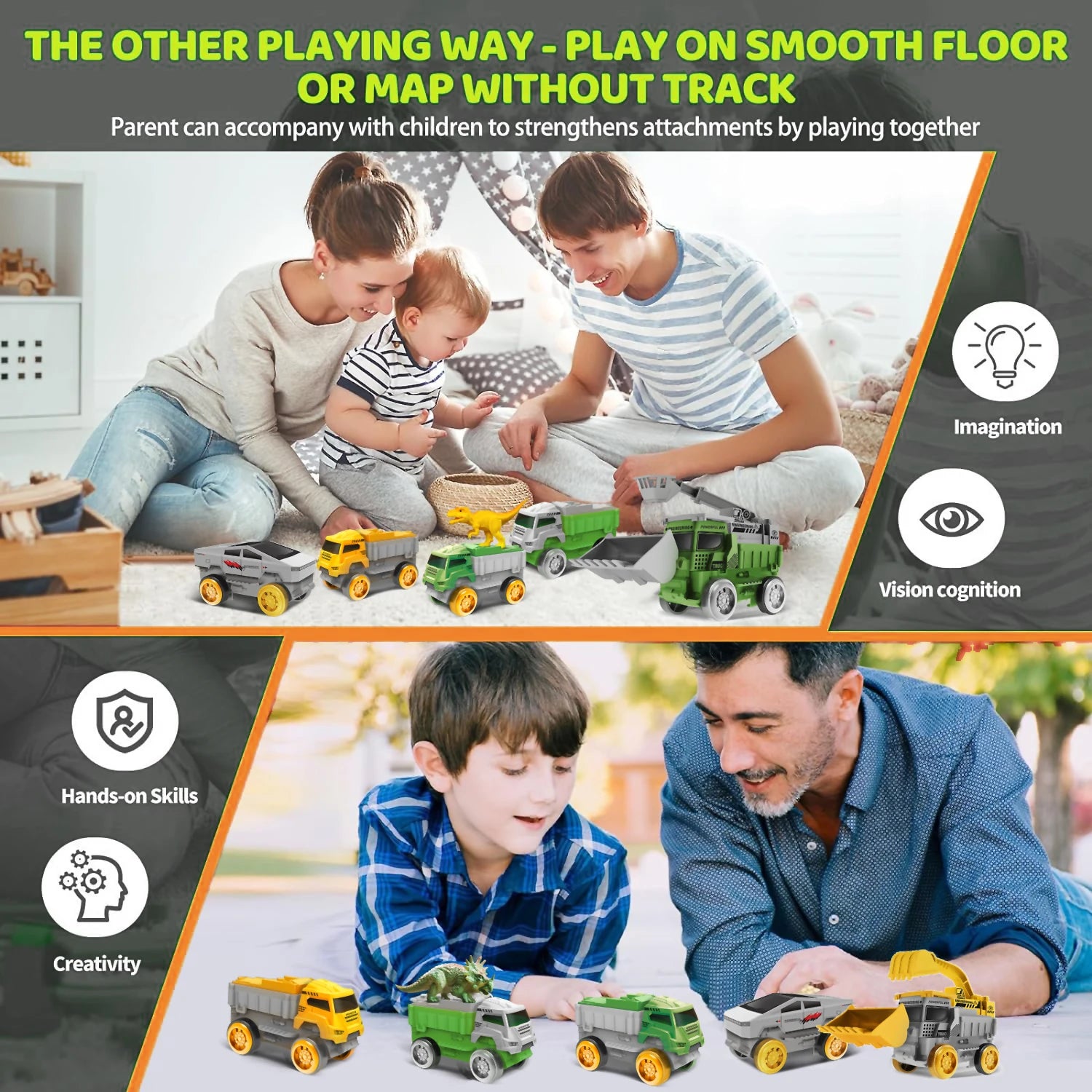Magic Climbing electric Engineering car Racing Track dinosaur Car Flexible Educational Rail Car Puzzle Toy for Kids