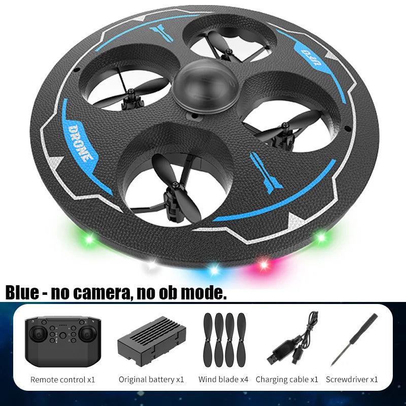 RC Drone with Camera Foam UAV Ufo Intelligent Obstacle Avoidance Aerial Aircraft Mini Helicopter Dron Toys for Kids Christmas