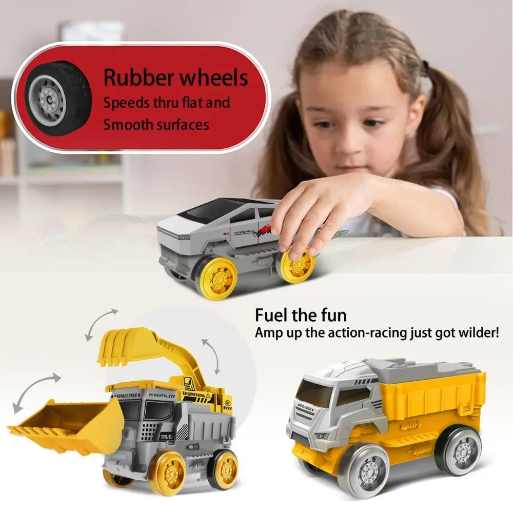 Climbing Track Track Car Train Toys Electric Railcar Puzzle Toys Electric Track Toy Mini Car Educational Kids Car Engineering