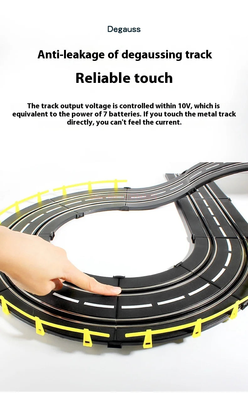 Hot selling electric remote-controlled track racing toys for large-scale track competitions 8-10 parent-child interactive toys