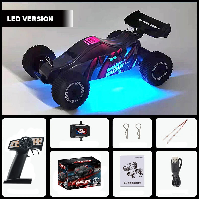 1:24 Two-wheel RC Car 30km/h High Speed Car Radio Controled Machine Remote Control Car Toys for Children Kids Gifts RC Drift