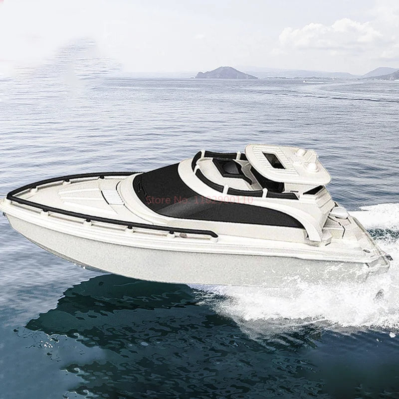 Remote Control Boats Can Be Launched To Simulate High-Speed Speedboats Electric Steamboats Children Boys Water Park Toys Outdoor
